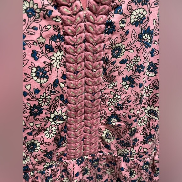 Roller Rabbit Cluny Naema Dress Pink Floral Sz XS - Picture 4 of 5